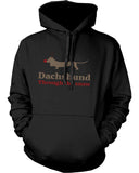 Dachshund through the Snow Funny Christmas Pullover Hoodies Holiday Sweaters