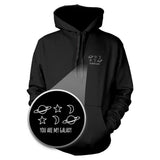 You Are My Galaxy Hoodie Pocket Hooded Sweatshirt Graphic Sweater