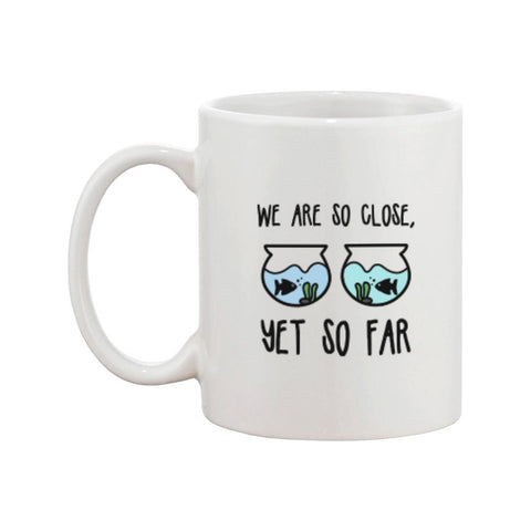 Long Distance Relationship Ceramic Mugs Cute Gift Idea - I Really Miss You
