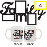 Personalized Coffee Mug For your Own Four Pictures Best Gift ideas for Family Custom Mug