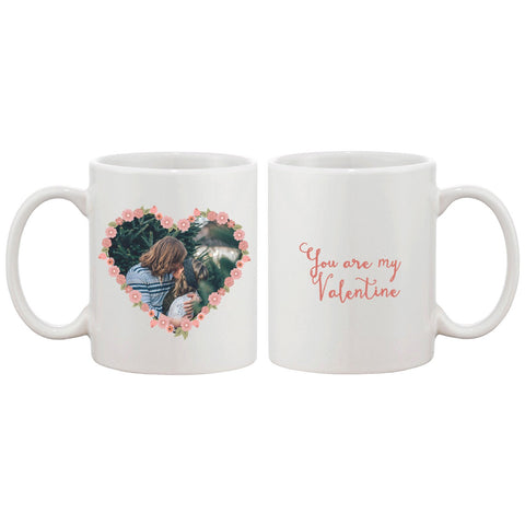 Make Your Own Custom Mug with Your Special Photo Great Gifts for Valentines - Picture in the Heart