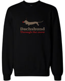 Dachshund through the Snow Funny Christmas Pullover Sweatshirts X-mas Gifts