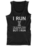 I Run I’m Slower than Internet in the 90’s Women’s Work Out Tank Top