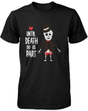 Cute Skeleton Wedding Matching Couple Shirts (Set)