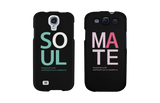 Soulmate Matching Couple Black Phonecases (Set)