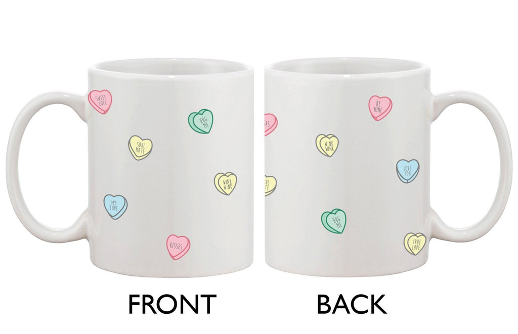 Cute 11oz Coffee Mug - Valentine Sweethearts Ceramic Coffee Mug Cup Gift