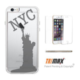 365Printing Tri Max® Statue of Liberty NYC iPhone Case Transparent Phonecase