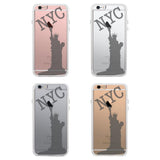 365Printing Tri Max® Statue of Liberty NYC iPhone Case Transparent Phonecase
