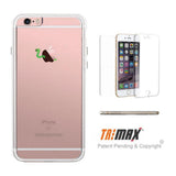 365Printing Tri Max® Apple Worm Funny Clear iPhonecase Transparent Phone Case
