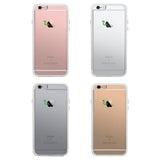 365Printing Tri Max® Apple Worm Funny Clear iPhonecase Transparent Phone Case
