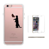 360° Full Protection Cat Clear Phone Case