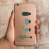 360° Protection Cactus Don't Be A Prick Clear iPhone Case