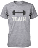 Train Mates Matching Couple Shirts in Grey (Set)