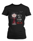 Pain In the Neck Matching Vampire Couple Shirts (Set)