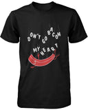 Bacon and Egg "Falling on the Frying Pan" Couple T-shirts - Matching Shirts