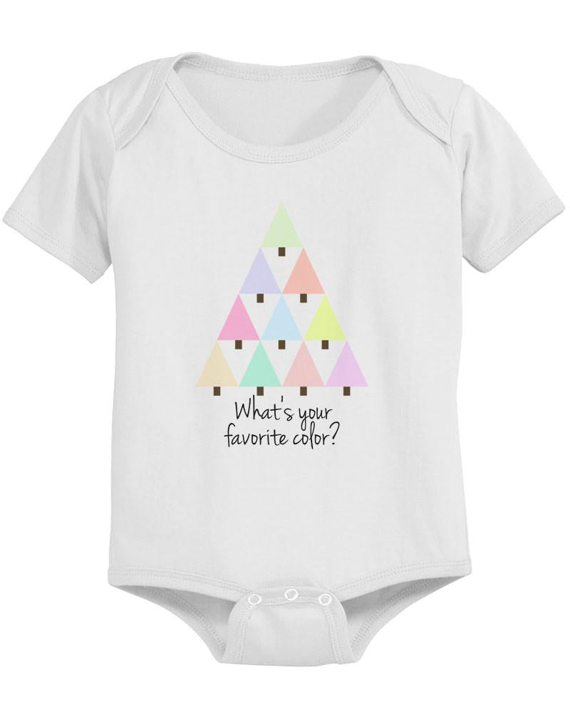 Favorite Color Baby White Onesie Great Gift Ideas