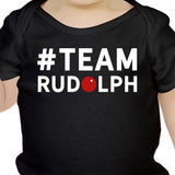 #Team Rudolph Baby Bodysuit Christmas Infant Bodysuit Holiday Gift