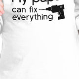 My Papa Fix White Cute Graphic Infant T-Shirt Gifts For Baby Shower