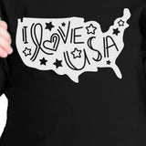 I Love USA Baby T-Shirt Cute Baby Shower Gift Ideas For Army Moms