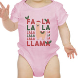 Falala Llama Cotton Made Cute Baby Bodysuit Gift For Christmas
