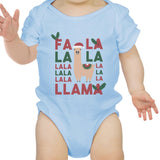 Falala Llama Cotton Made Cute Baby Bodysuit Gift For Christmas