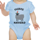 Fleece Navidad Cotton Made Cute Baby Bodysuit Gift For Christmas