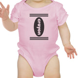 Crayon Baby Pink Bodysuit