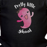 Pretty Little Ghoul Baby Black Bodysuit