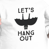 Let's Hang Out Bat Baby White Shirt