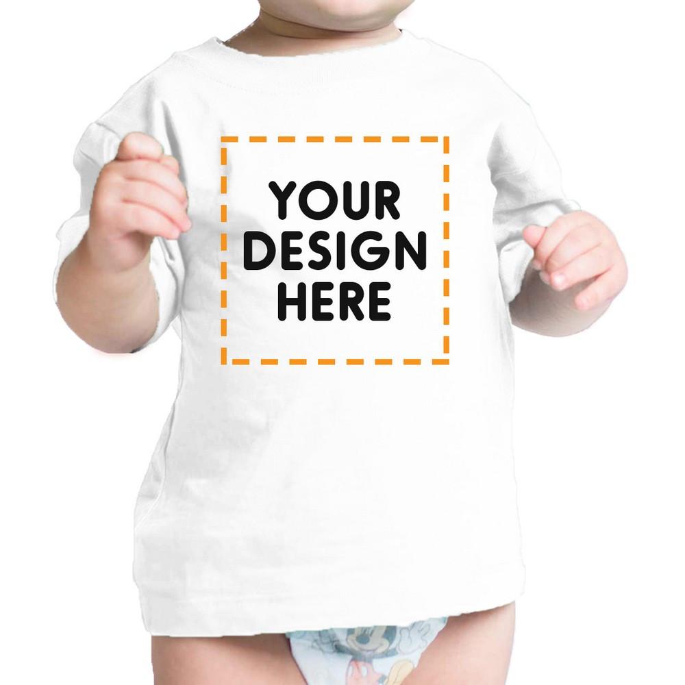 Custom Personalized Baby White Shirt