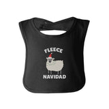 Fleece Navidad Infant Gift Baby Teething Bib Cute Christmas Gift