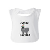 Fleece Navidad Infant Gift Baby Teething Bib Cute Christmas Gift