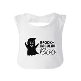 Spook-Tacular Boo Baby White Bib