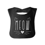 Meow Infant Gift Baby Teething Bib