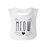 Meow Infant Gift Baby Teething Bib