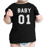 Daddy 01 Mens Graphic T-Shirt Round Neck Cotton Family Matching Tee