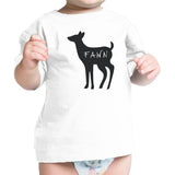 Buck Mens White T-Shirt Unique Family Matching Shirts For Dad Gifts