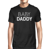 Baby Daddy Mens Black Graphic T-Shirt Matching Outfits For Family