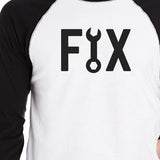 Fix And Break Funny Design Graphic T-Shirt Dad Son Matching Tops