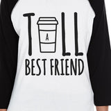Tall Short Cup Small Dog and Mom Matching Outfits Raglan Tees Gifts