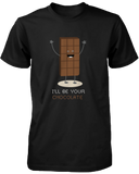 I'll Be Your Chocolate & I'll Be Your Marshmallow Matching Couple Shirts (his & hers Set)