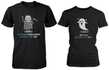 Cute Ghost Lovers Matching Couple Shirts (Set)