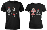 Cute Skeleton Wedding Matching Couple Shirts (Set)