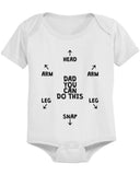 Dad You Can Do This - Funny Statement Bodysuit