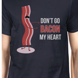 Bacon And Egg Matching Couple Gift Shirts Navy For Husband and Wife
