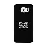 Namastay Home White Cute Phone Case Mothers Day Gift For Dog Mom