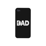 Dad Golf Black iPhone 4 Case