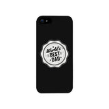 World's Best Dad Black Phone Case