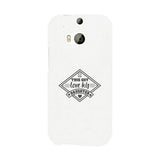 This Guy Love His Daughter White Phone Case