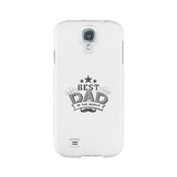 Best Dad In The World White Phone Case